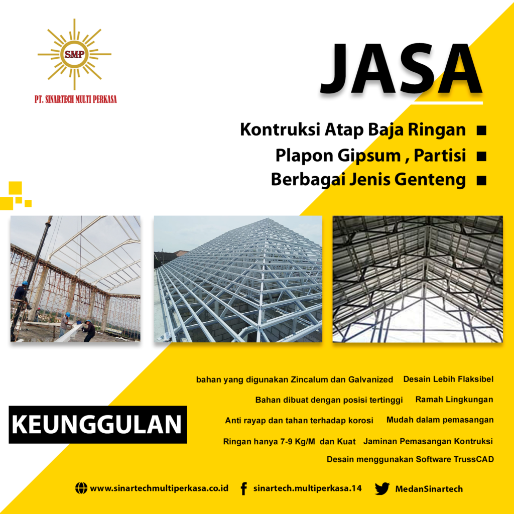 Jasa Konstruksi Baja Berat di Medan