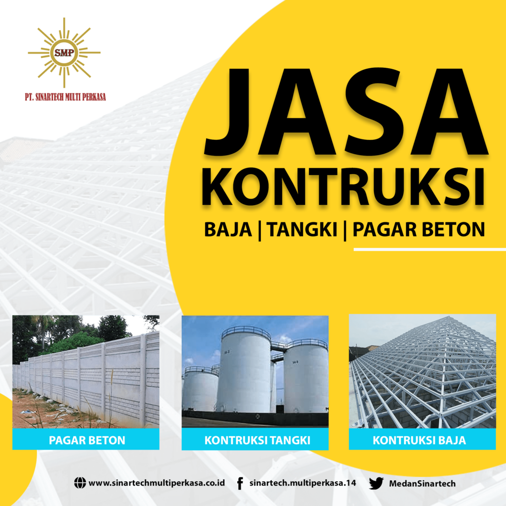 Jasa Konstruksi Baja Ringan Medan